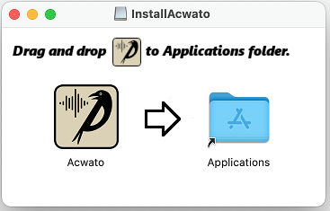 Install Acwato on macOS